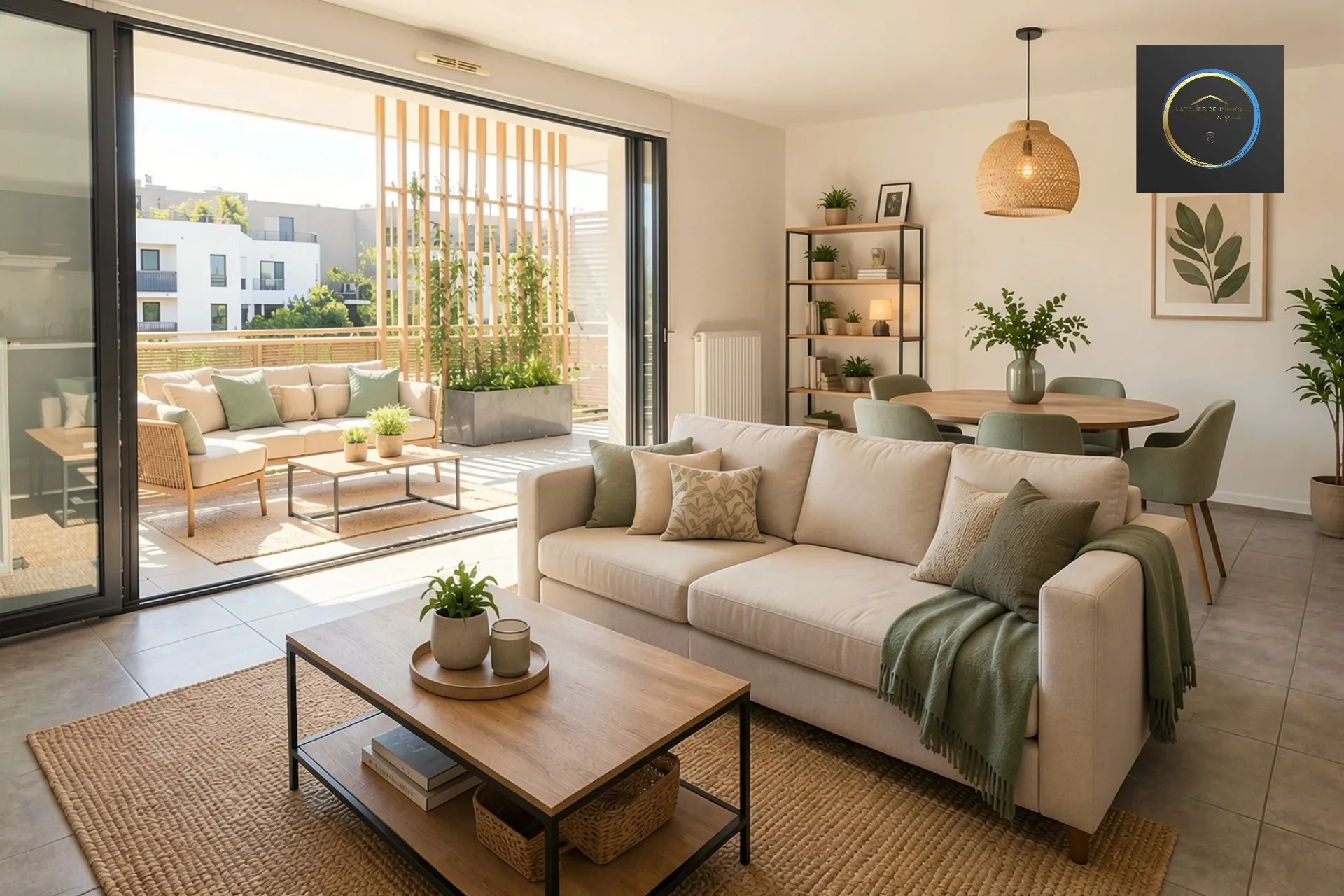 Appartement T2 à Montpellier avec terrasse et garage - Secteur Sabines