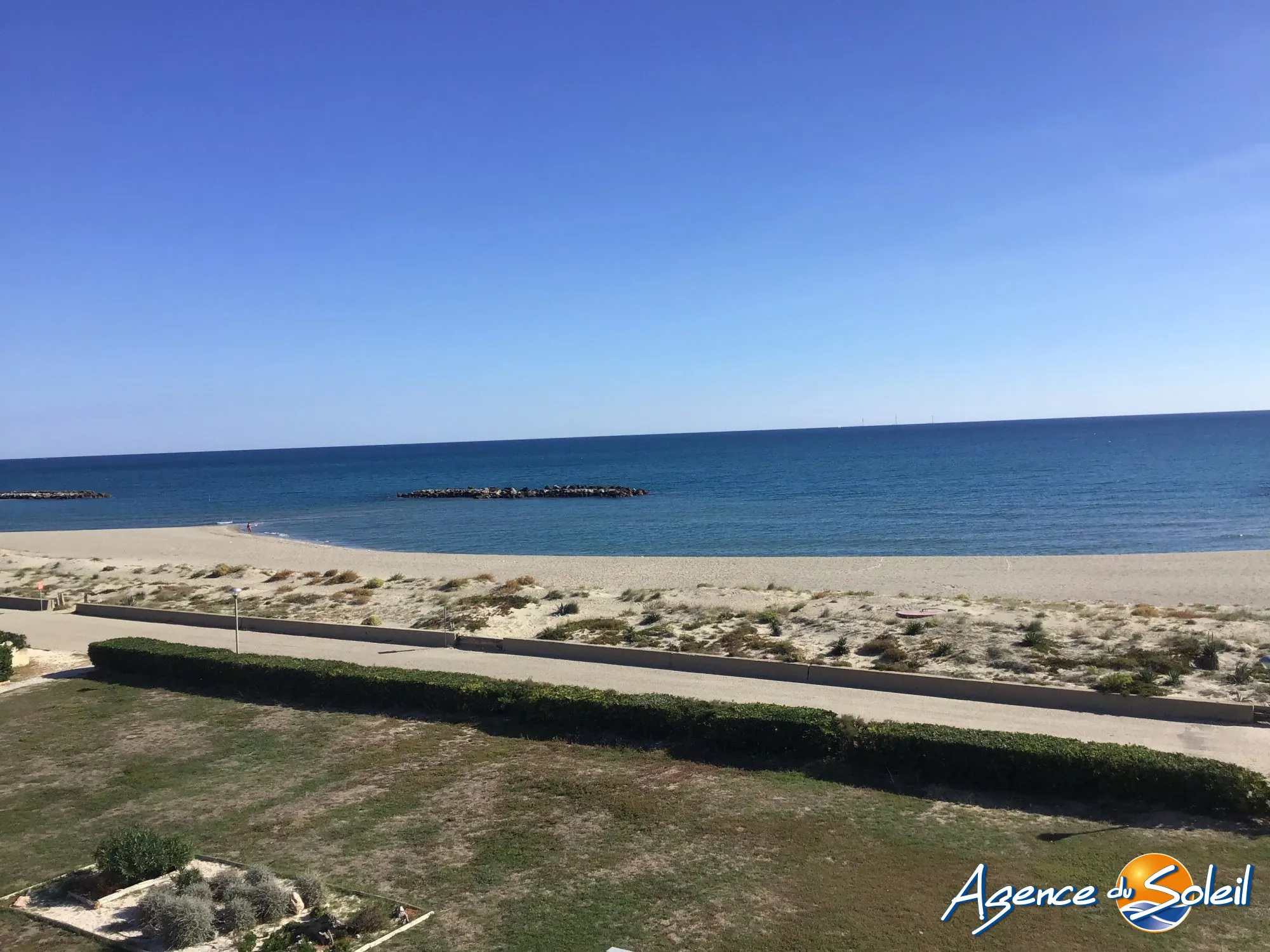 Studio avec terrasse et vue sur la mer à Le Barcarès – Idéal investissement
