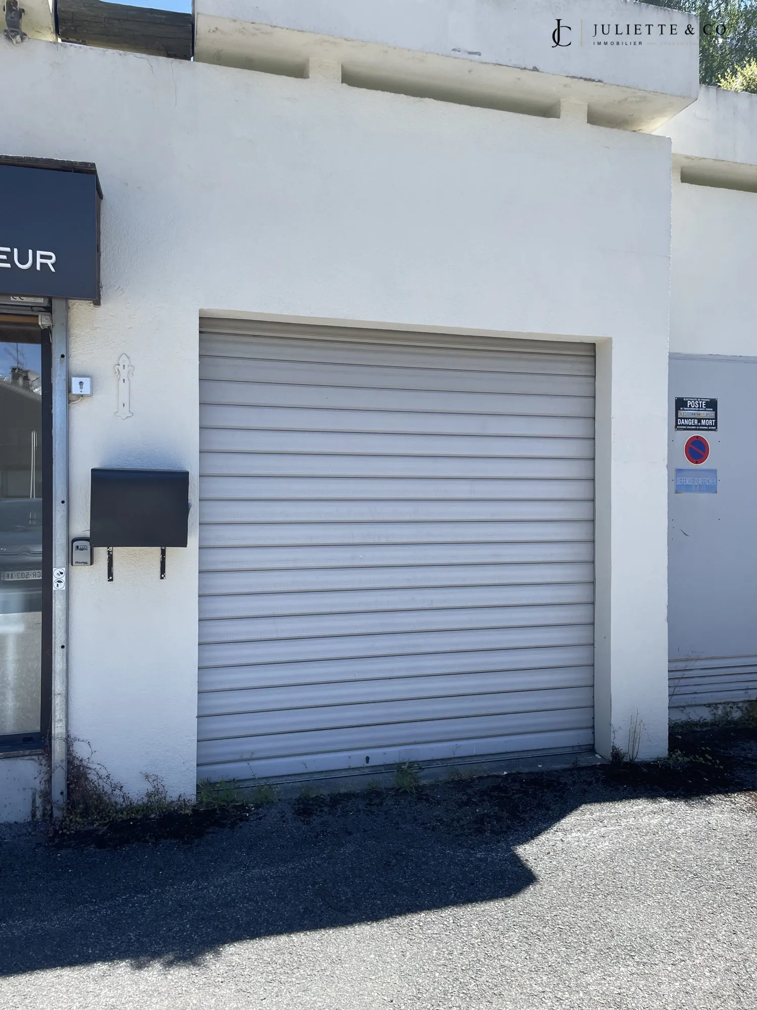 Garage sécurisé de 12 m² au centre des Houches