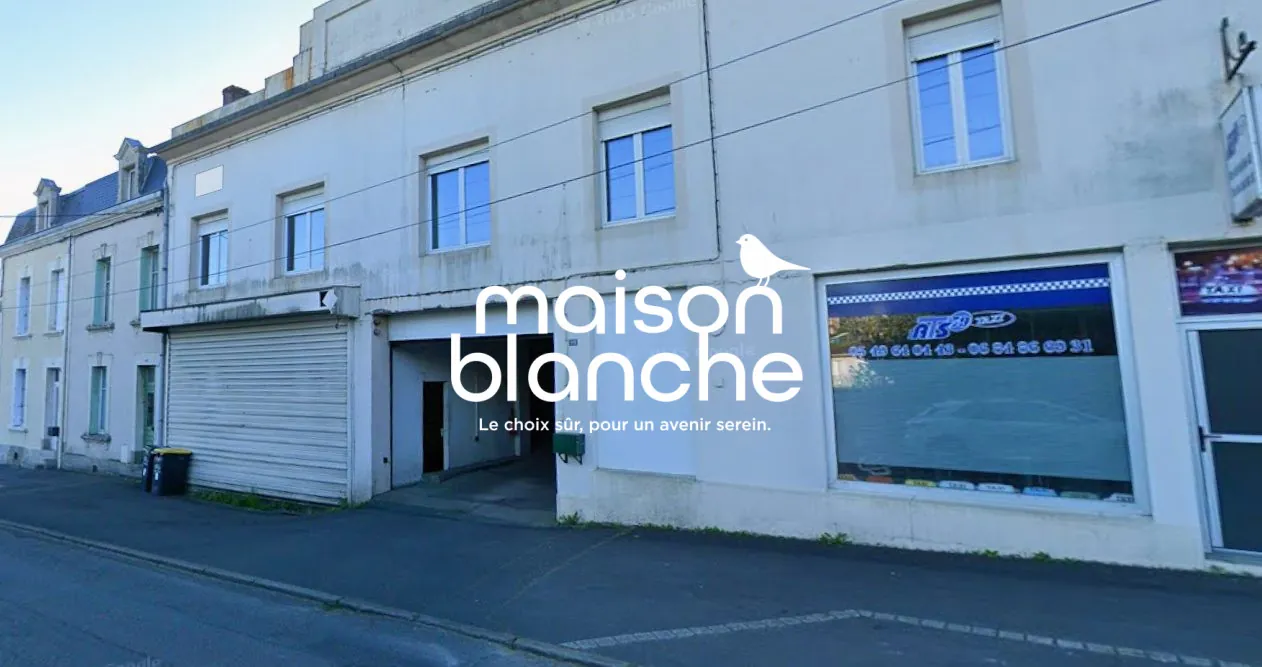 Immeuble de caractère à vendre à Parthenay avec fort potentiel locatif