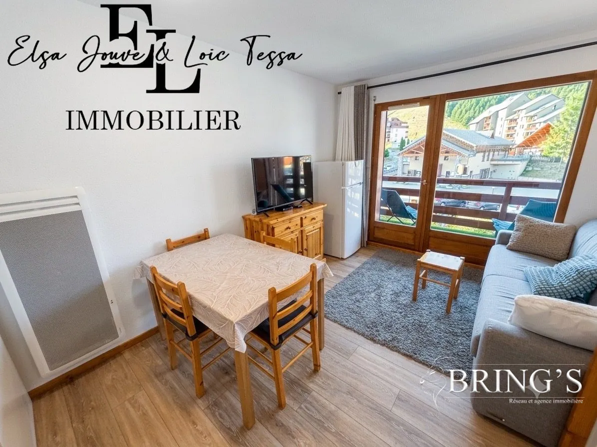 Appartement 2 pièces rénové avec balcon sud à La Joue du Loup 