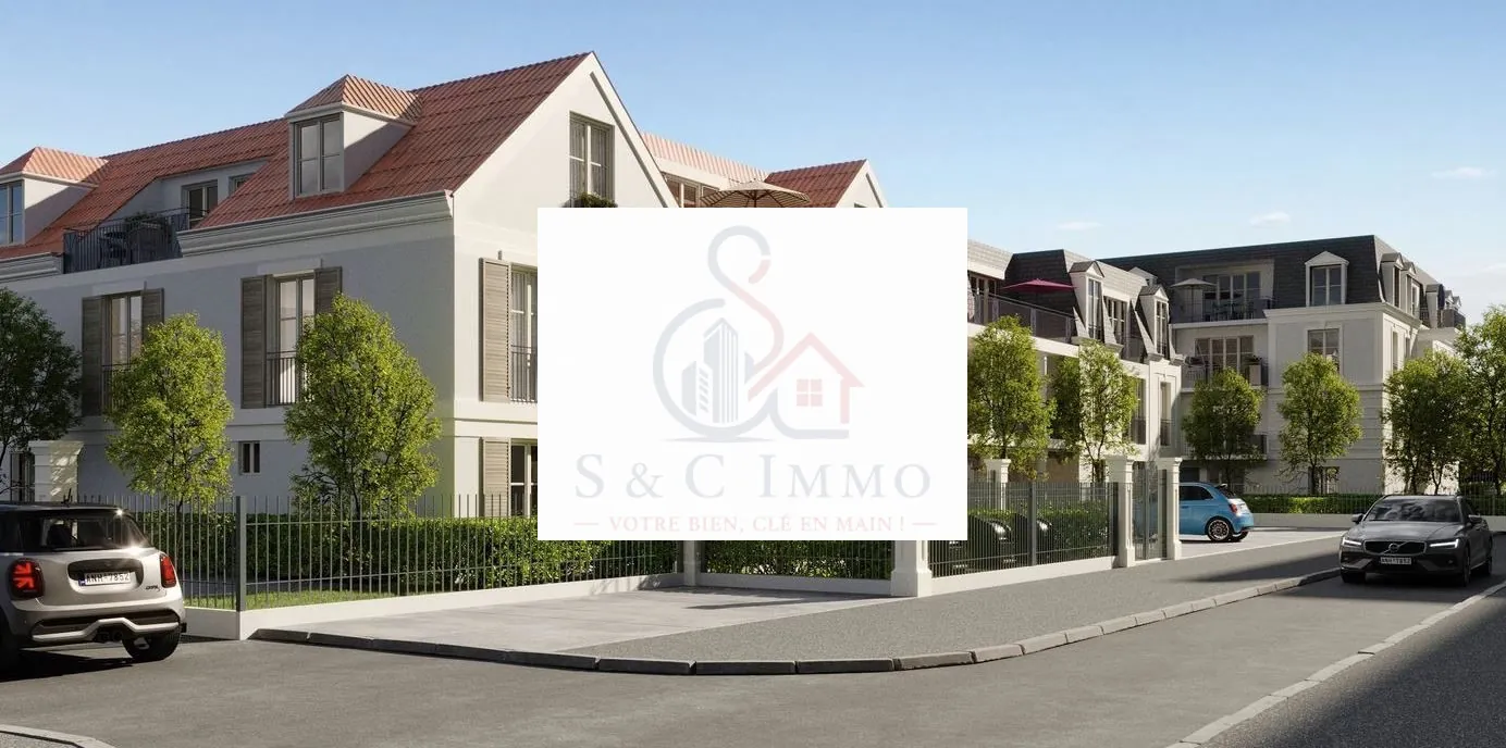 Appartement T2 neuf à vendre à Coulommiers avec balcon et parking