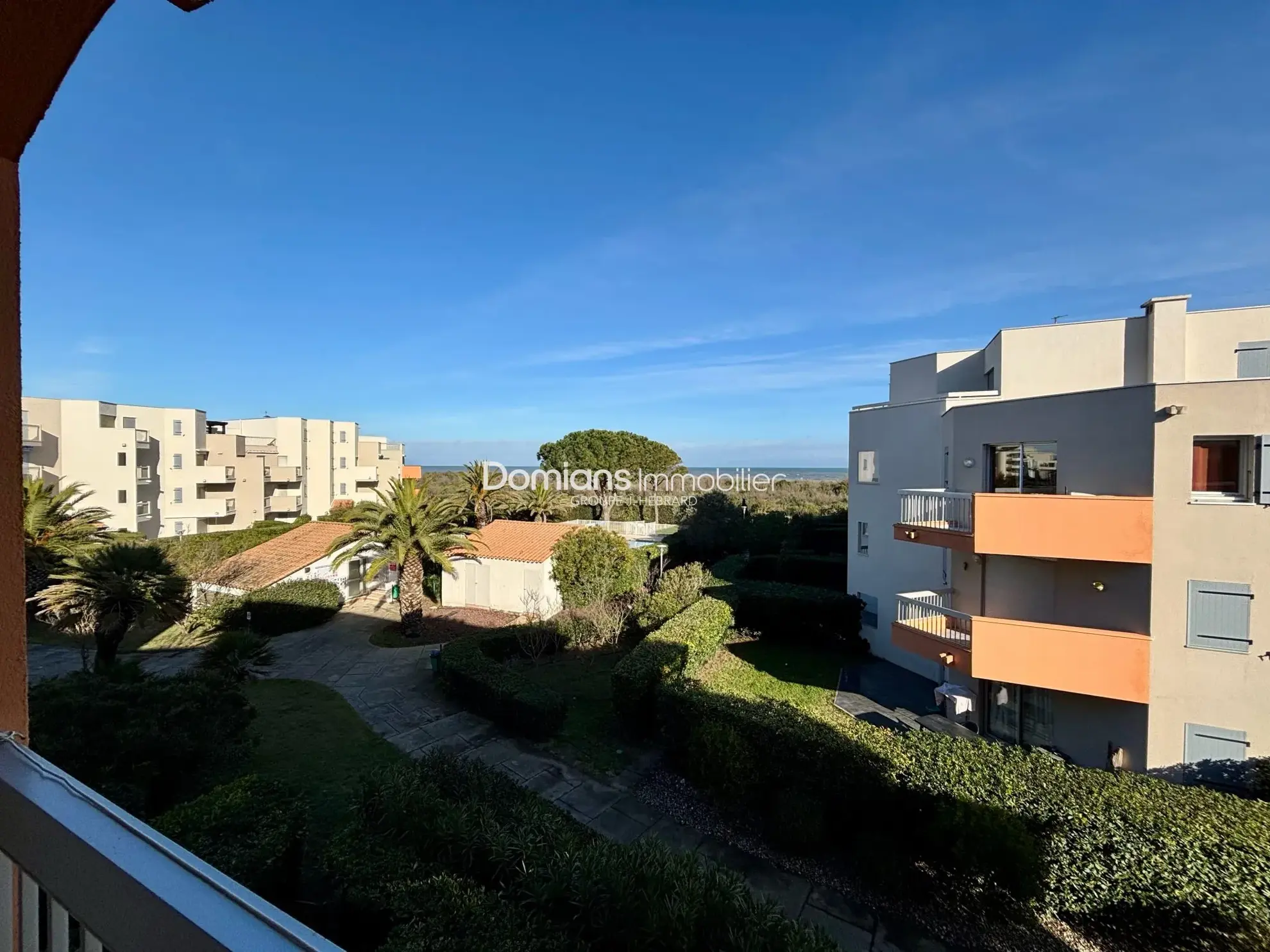 Appartement avec vue mer à Saint-Cyprien Plage - Résidence sécurisée avec piscine