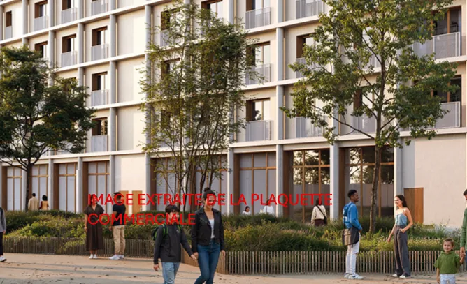 Studio neuf à Tours de 25,29 m² livré en 2028, idéal pour investissement ou résidence
