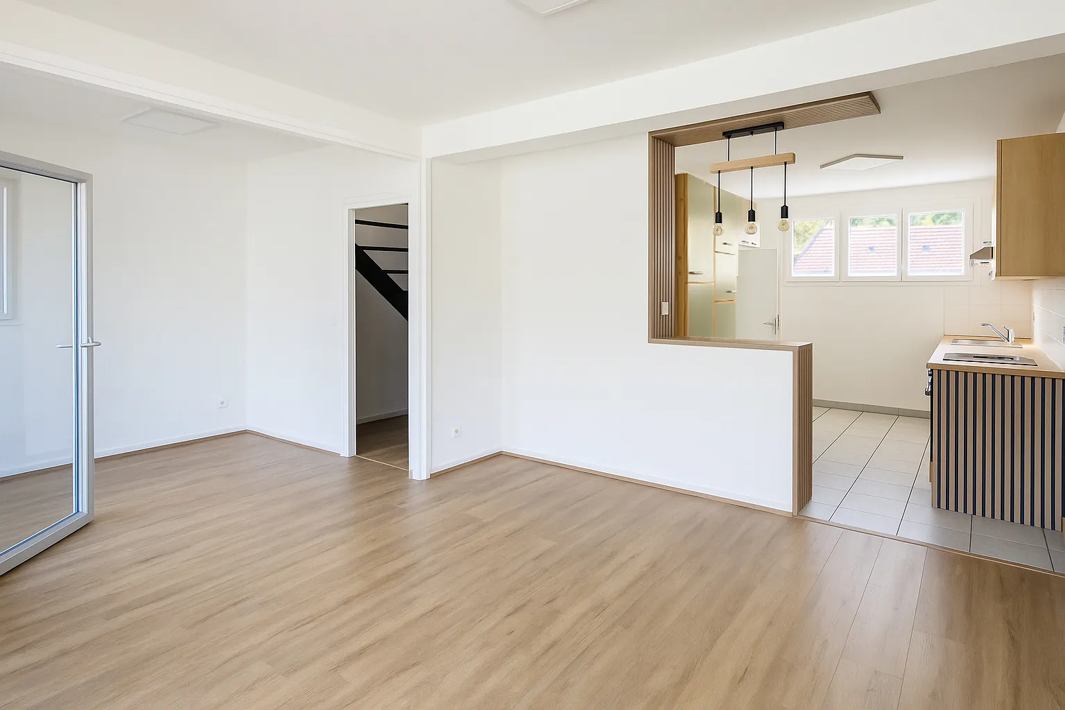 Charmant duplex rénové de 68 m2 à Algrange avec cave et balcon