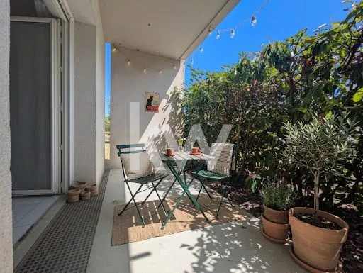 Appartement T2 sécurisé de 41,57 m² en rez-de-jardin à Saint-Médard-en-Jalles