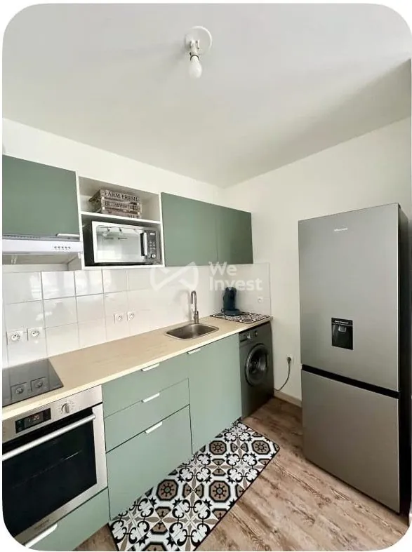 Appartement rénové à vendre à Meaux - T2 meublé, économe en énergie