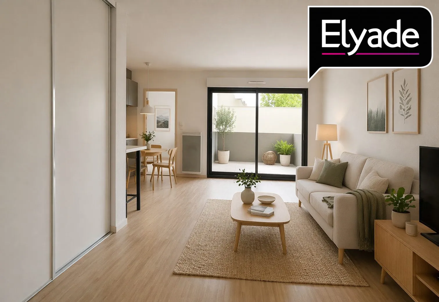 Appartement T2 à vendre à Bordeaux Bastide avec parking et proximité tramway