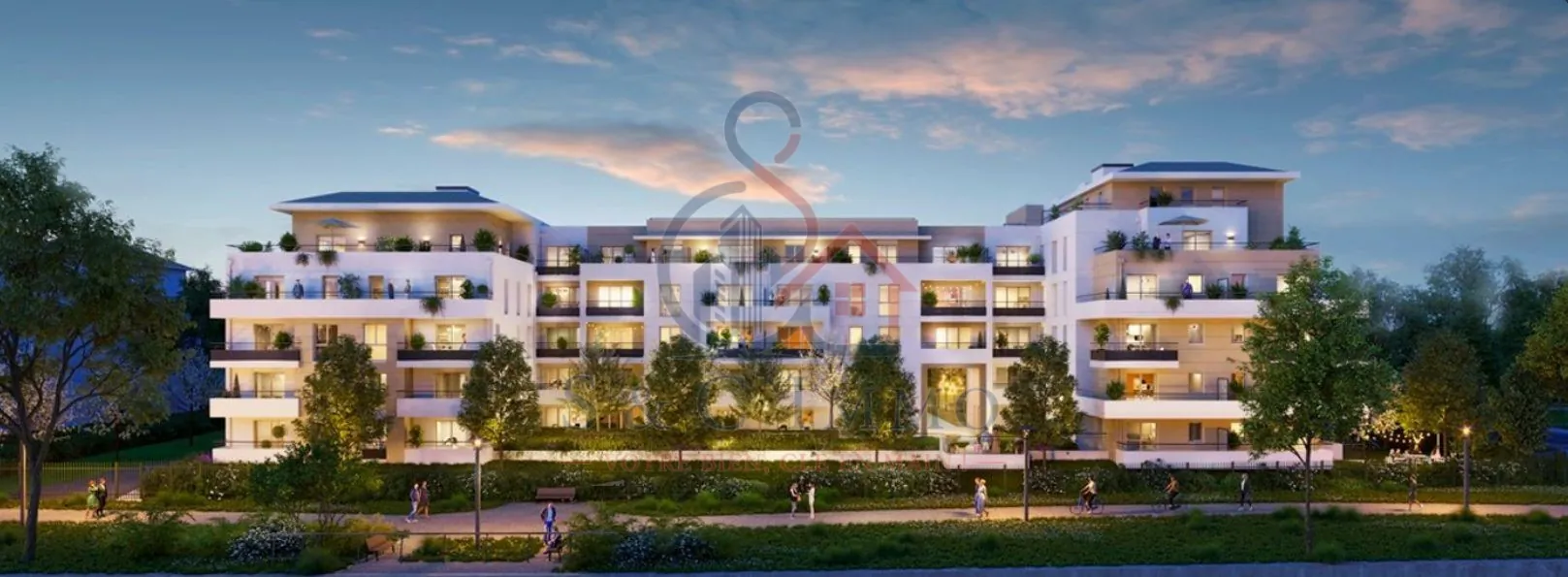 A vendre appartement T2 neuf à Mantes-la-Jolie, 50 m² avec terrasse et proche commodités