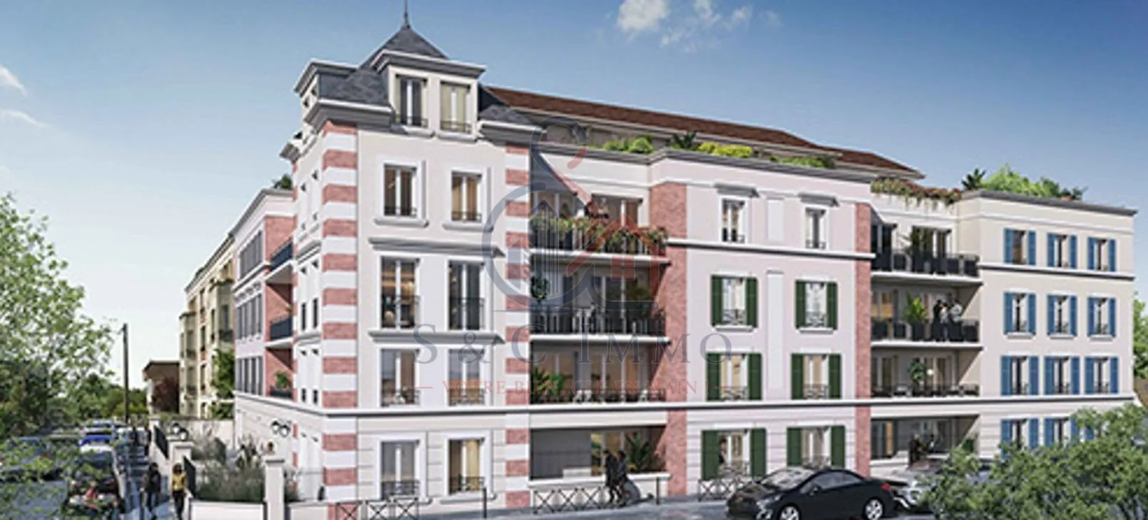 Appartement T2 neuf à vendre à Arnouville - 39,13 m² modernité et confort