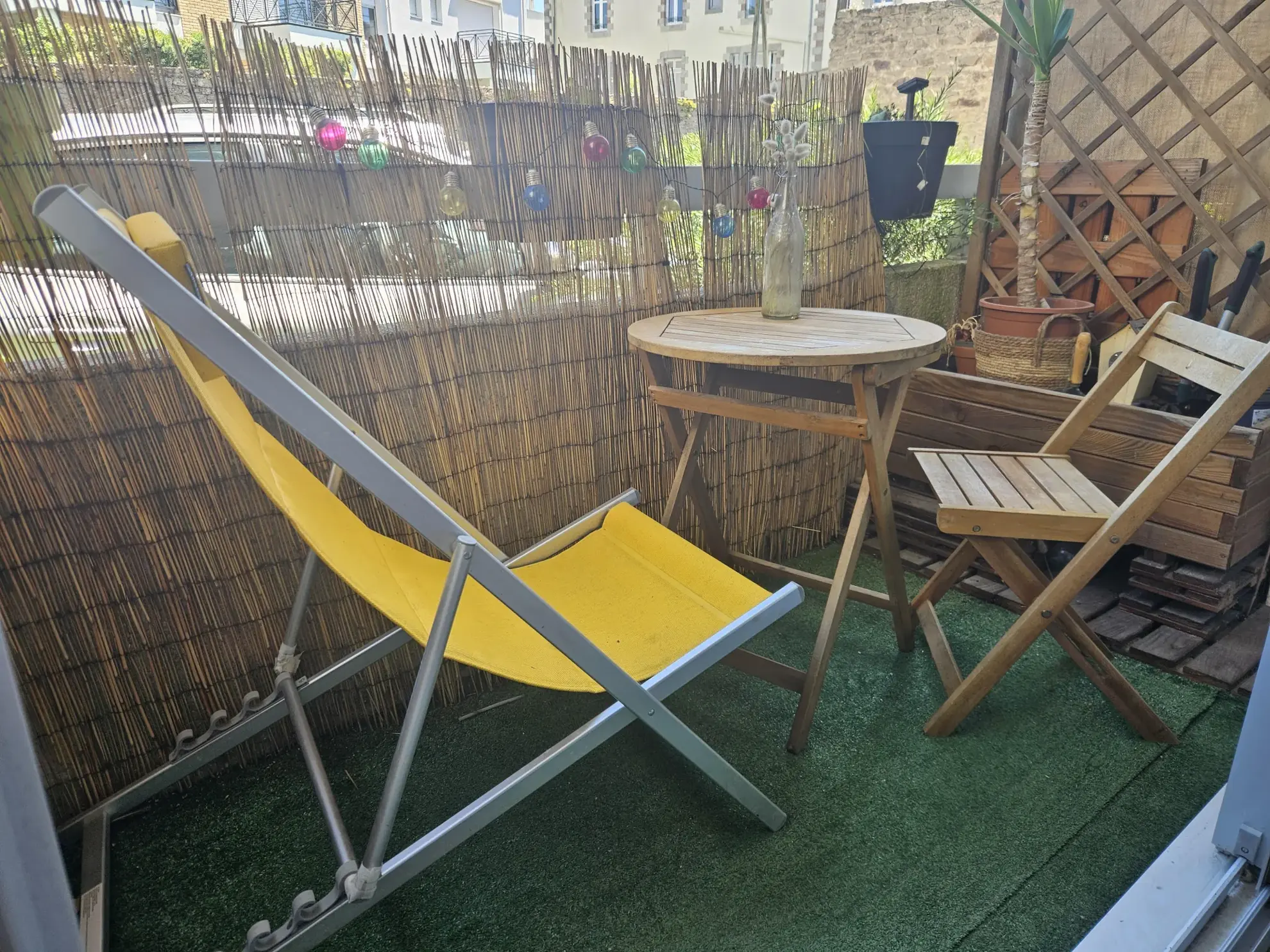 Appartement T1 bis à Vannes Madeleine avec parking et balcon