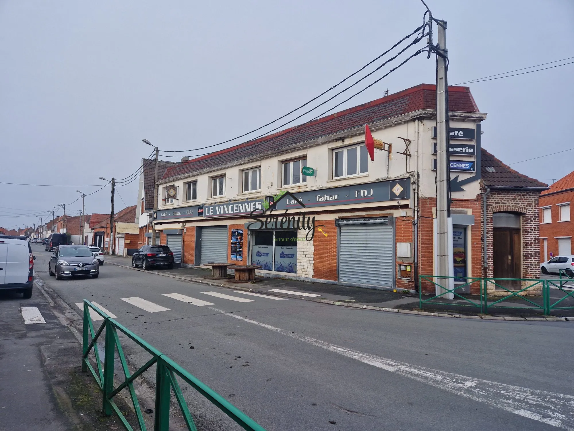 Immeuble Mixte à Lallaing avec Commerce et Appartement, Forte Rentabilité