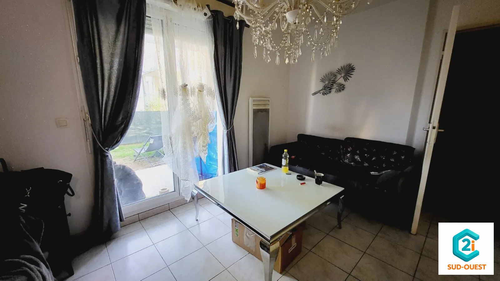 T2 loué avec jardin et terrasse à Carcassonne - Opportunité d'investissement