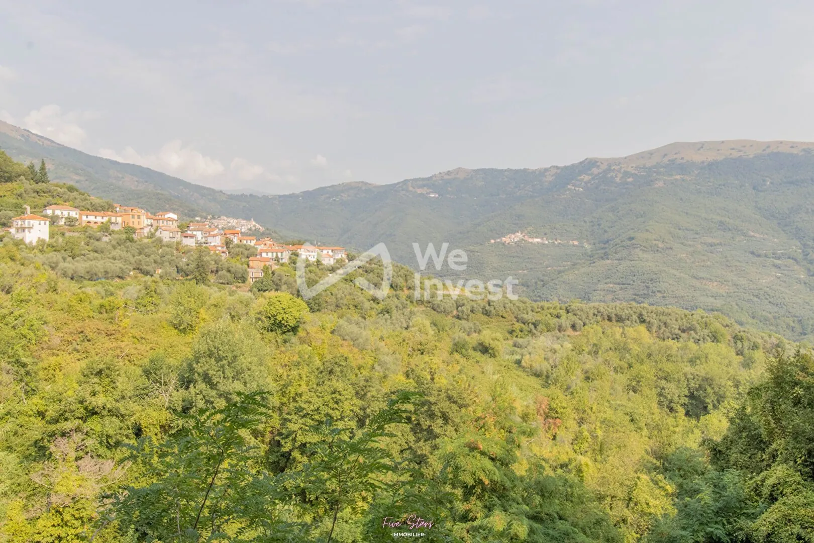 Charmante maison de 67 m² à Ville San Pietro, Italie, avec vue sur montagnes et oliviers