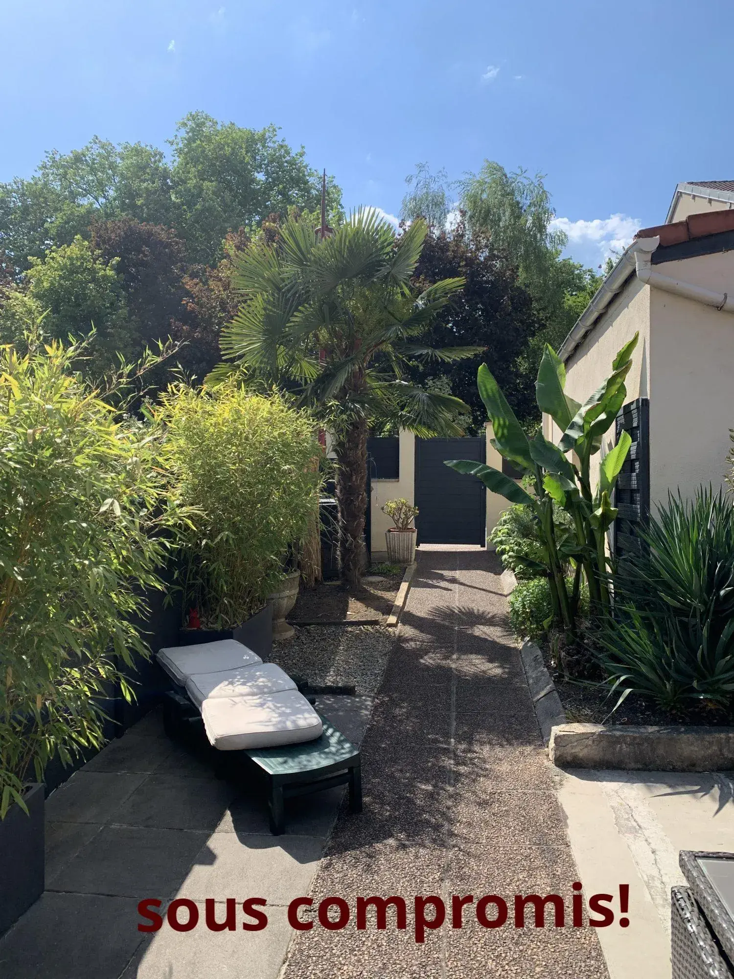 Maison mitoyenne rénovée à Chaligny - 88 m², jardin, garage et terrasse