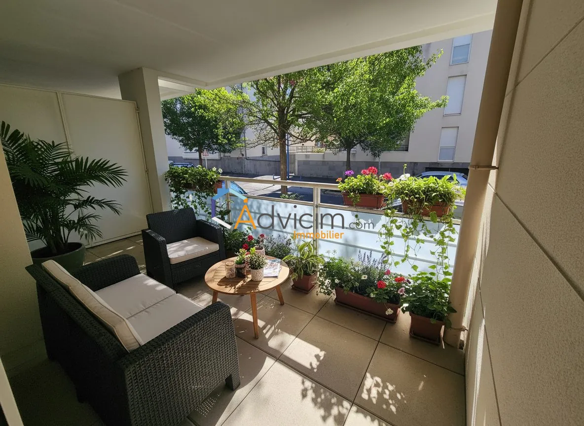 Vente appartement de 48 m² à Fleury-les-Aubrais près du tramway Bustière