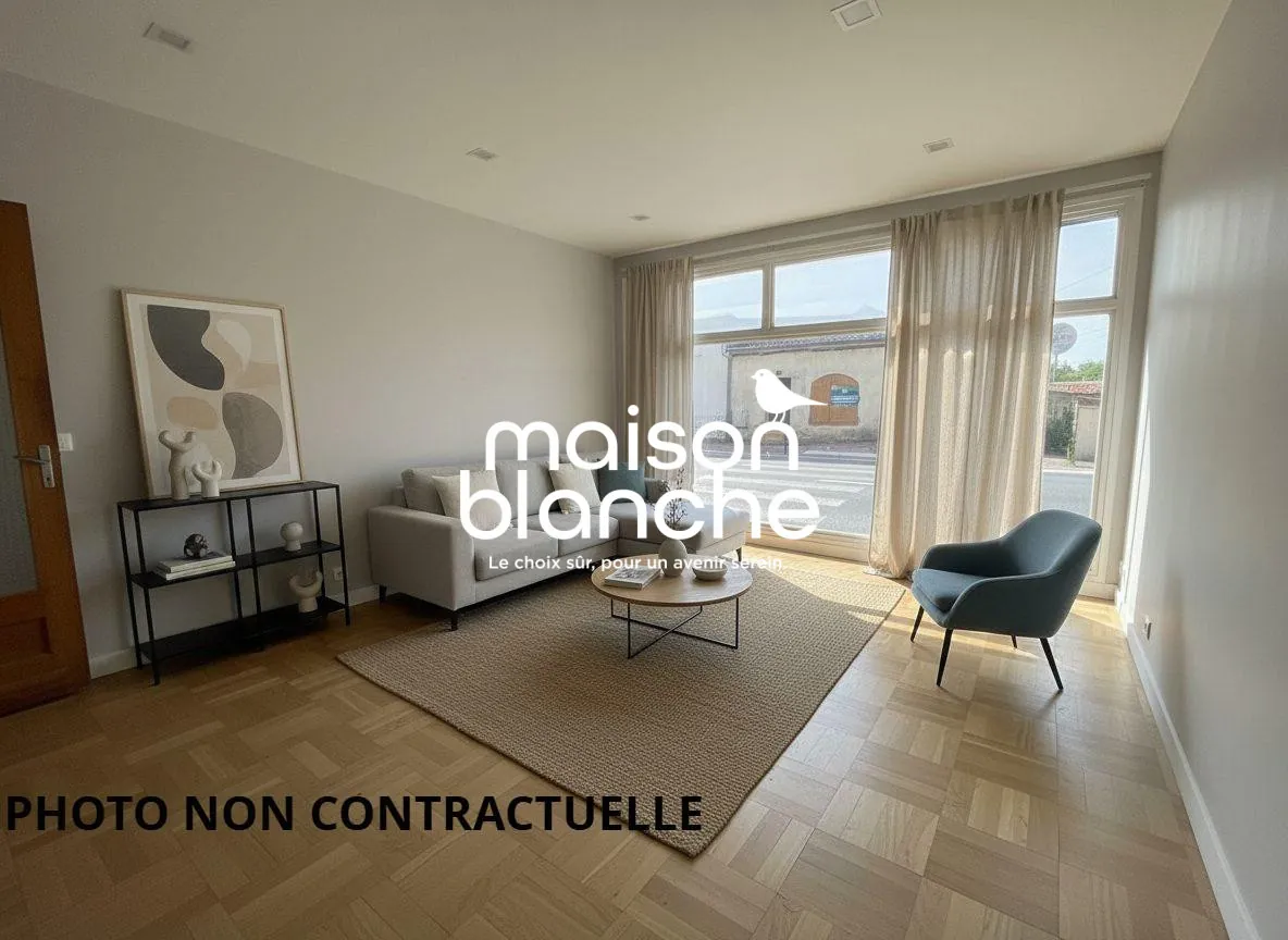 Appartement à rénover de 62 m² avec potentiel commercial à Castillon-la-Bataille
