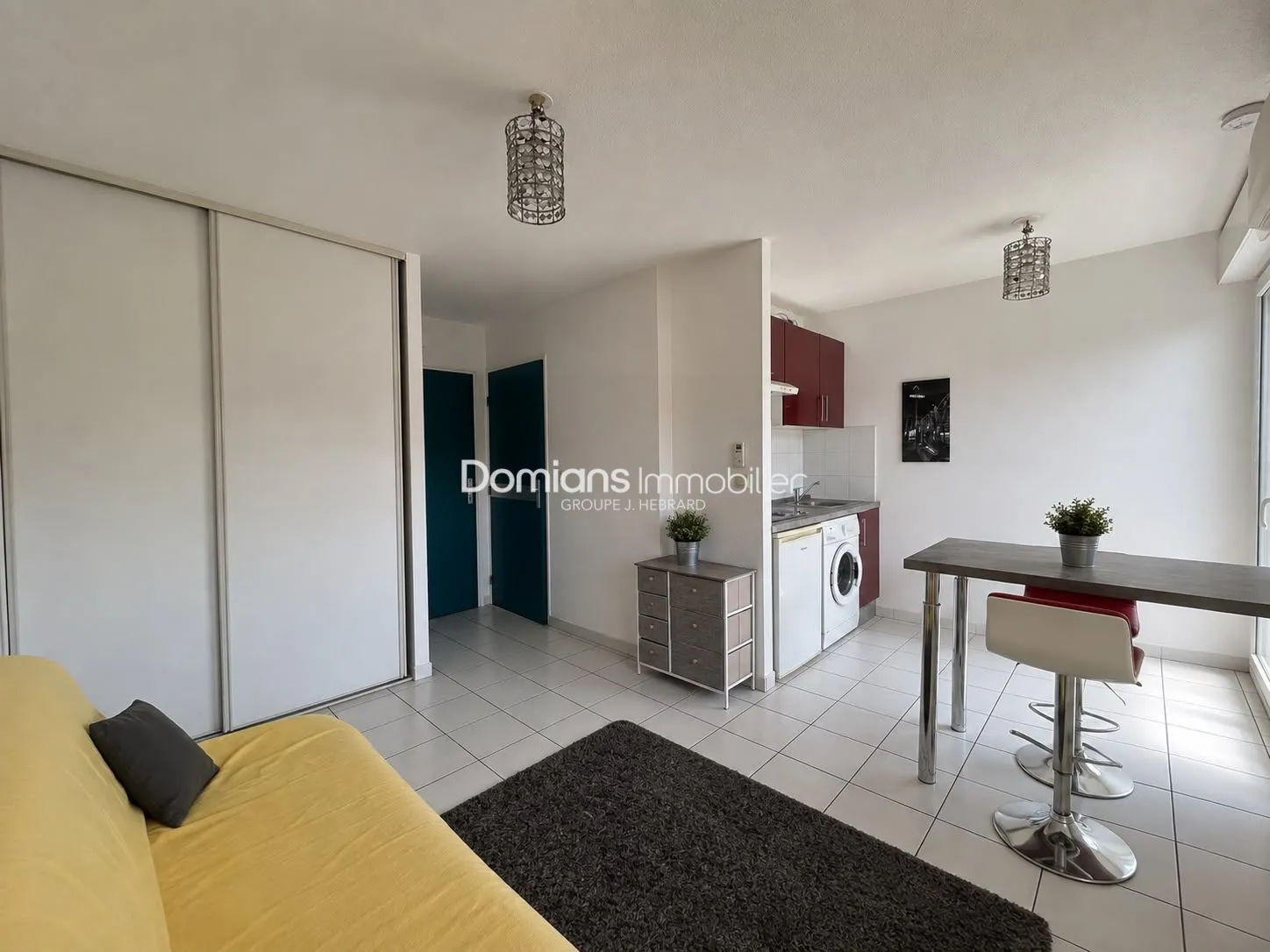 Studio à vendre à Perpignan – Emplacement idéal, vendu meublé et loué