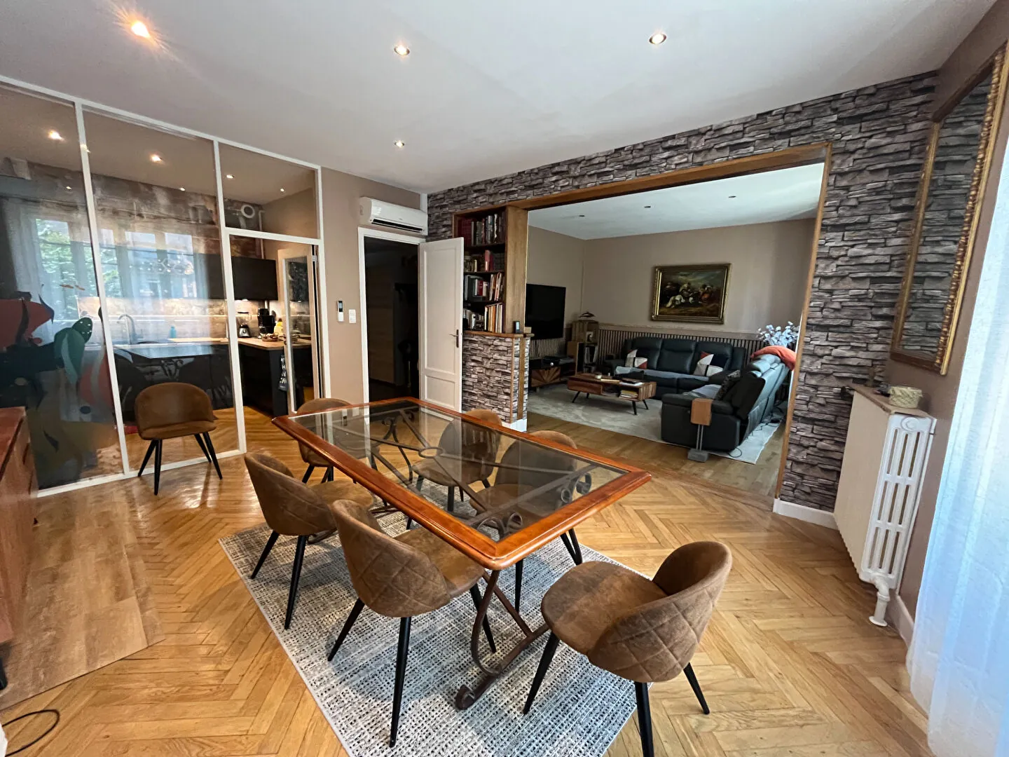 Très bel appartement de 98 m² à Gap avec triple chambres et charme de l'ancien modernisé