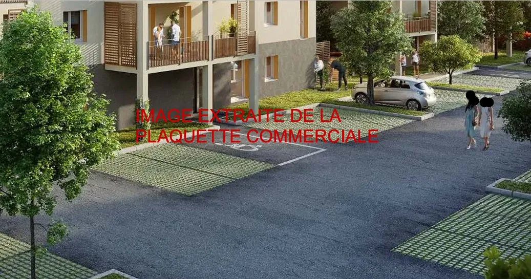 Appartement neuf 3 pièces à Tullins avec jardin et parking, livraison 2028