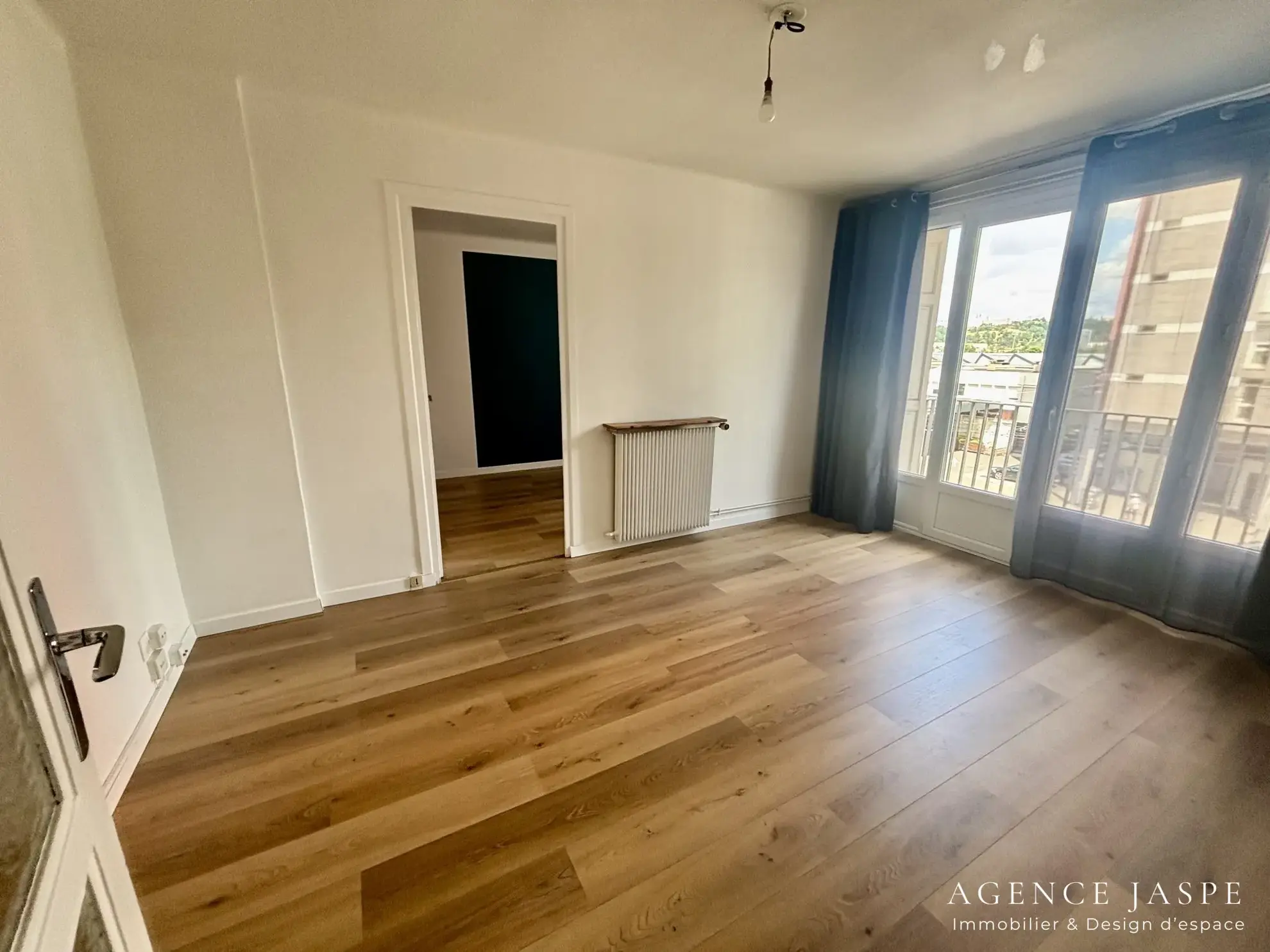 Appartement T2 de 37 m² avec balcon à Bergson, Saint-Étienne