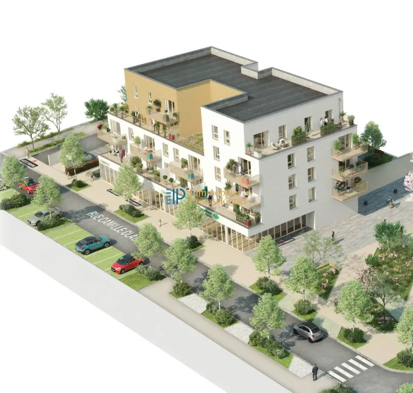 Local commercial neuf de 95 m² à Lanester - Programme KALON