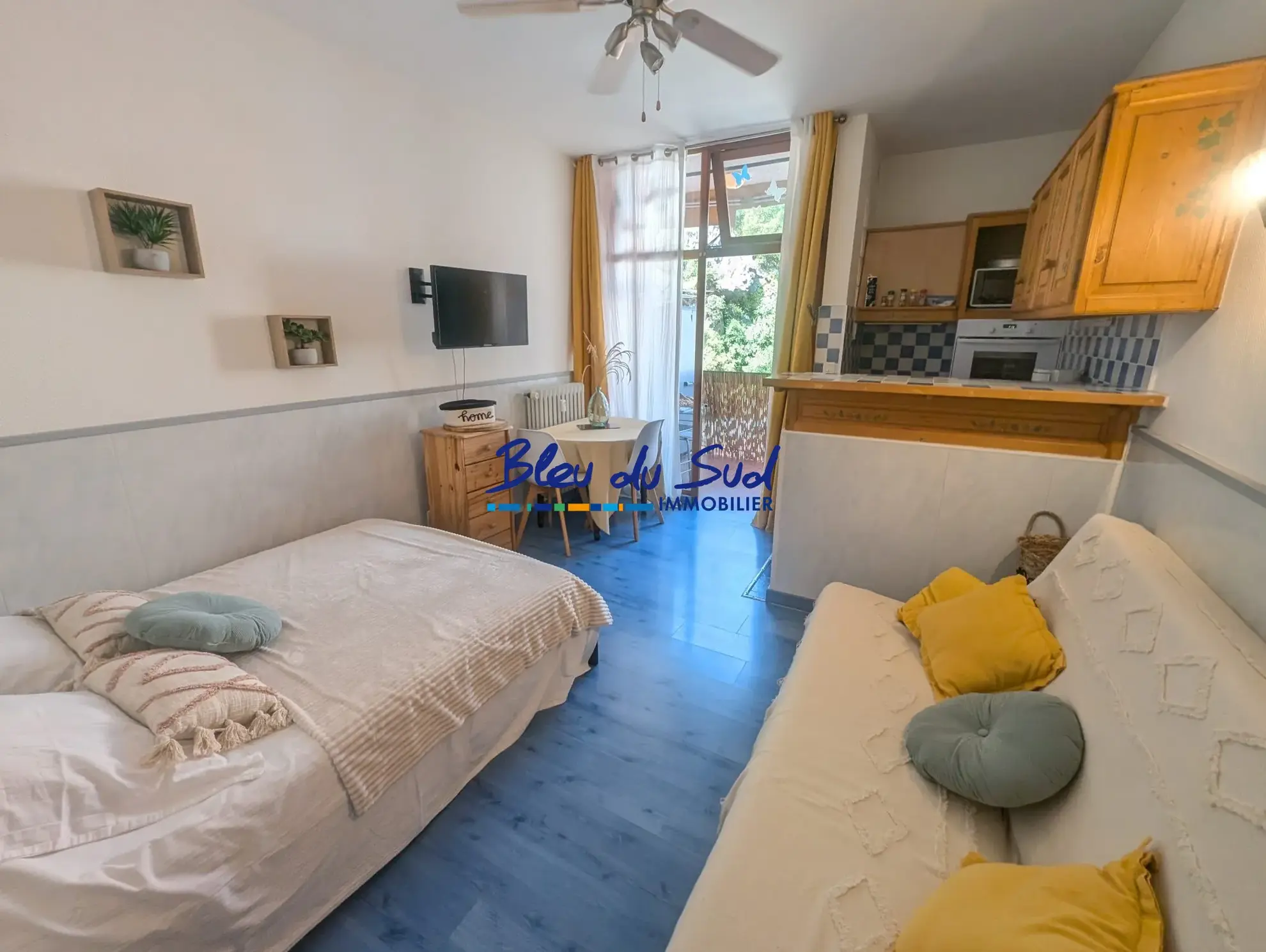 Studio rénové avec terrasse à Vernet-les-Bains - Idéal investisseur ou saisonnier