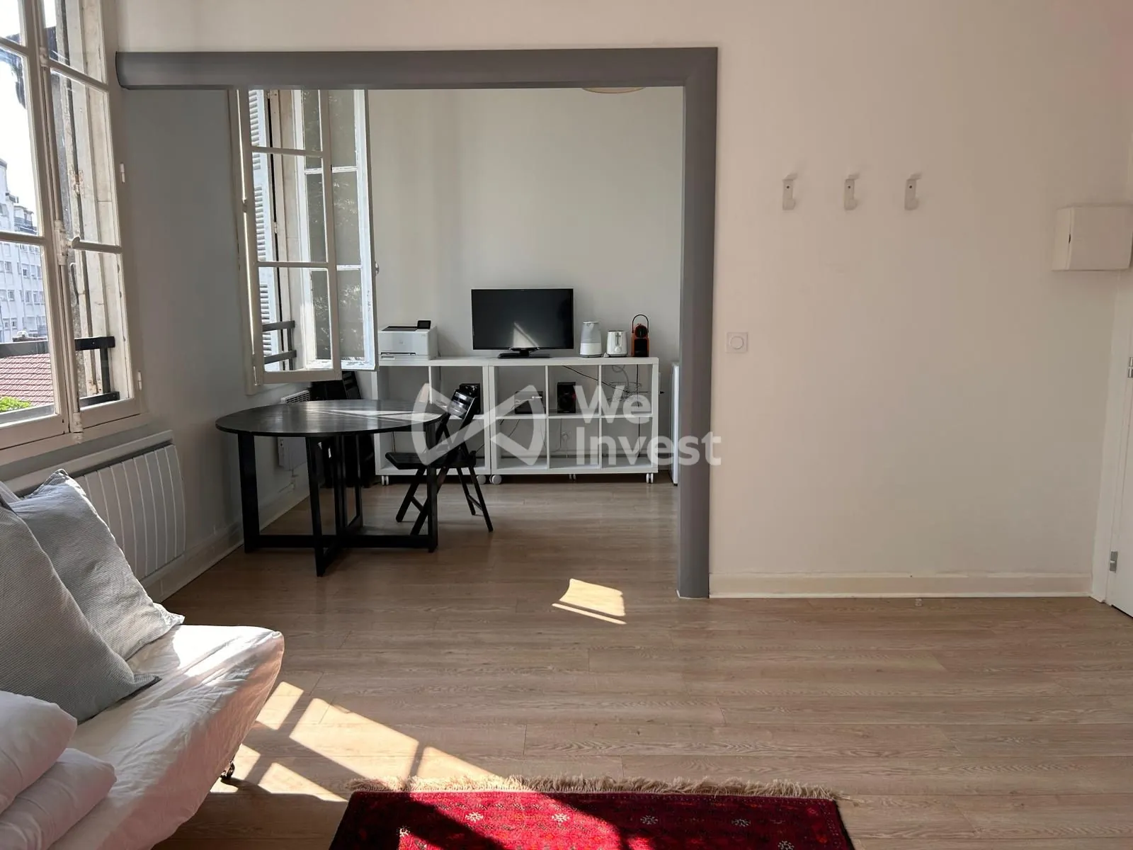 Appartement T2 rénové au cœur de Pau, dernier étage, calme et lumineux