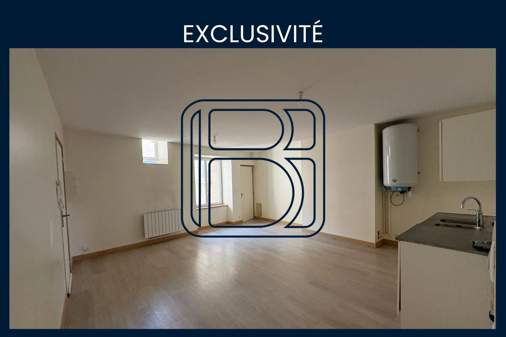 Appartement T3 à Ambert avec 2 chambres, idéal premier achat ou investissement