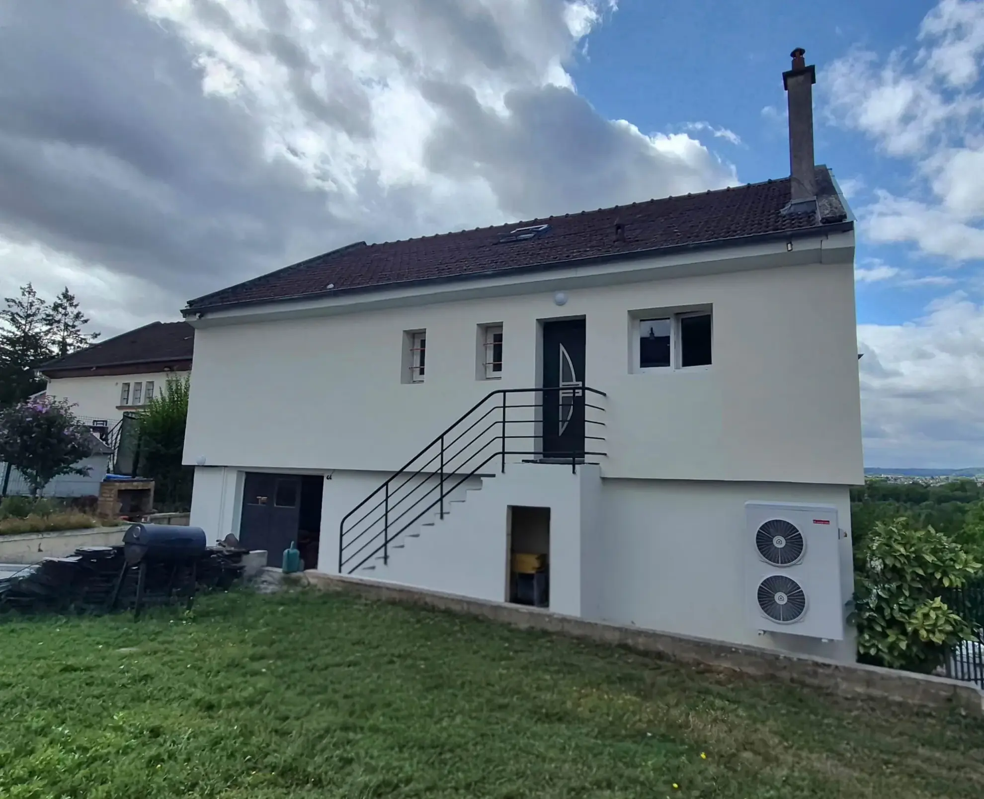 Maison rénovée avec vue panoramique sur Soissons à Cuffies, 4 chambres, 125 m²