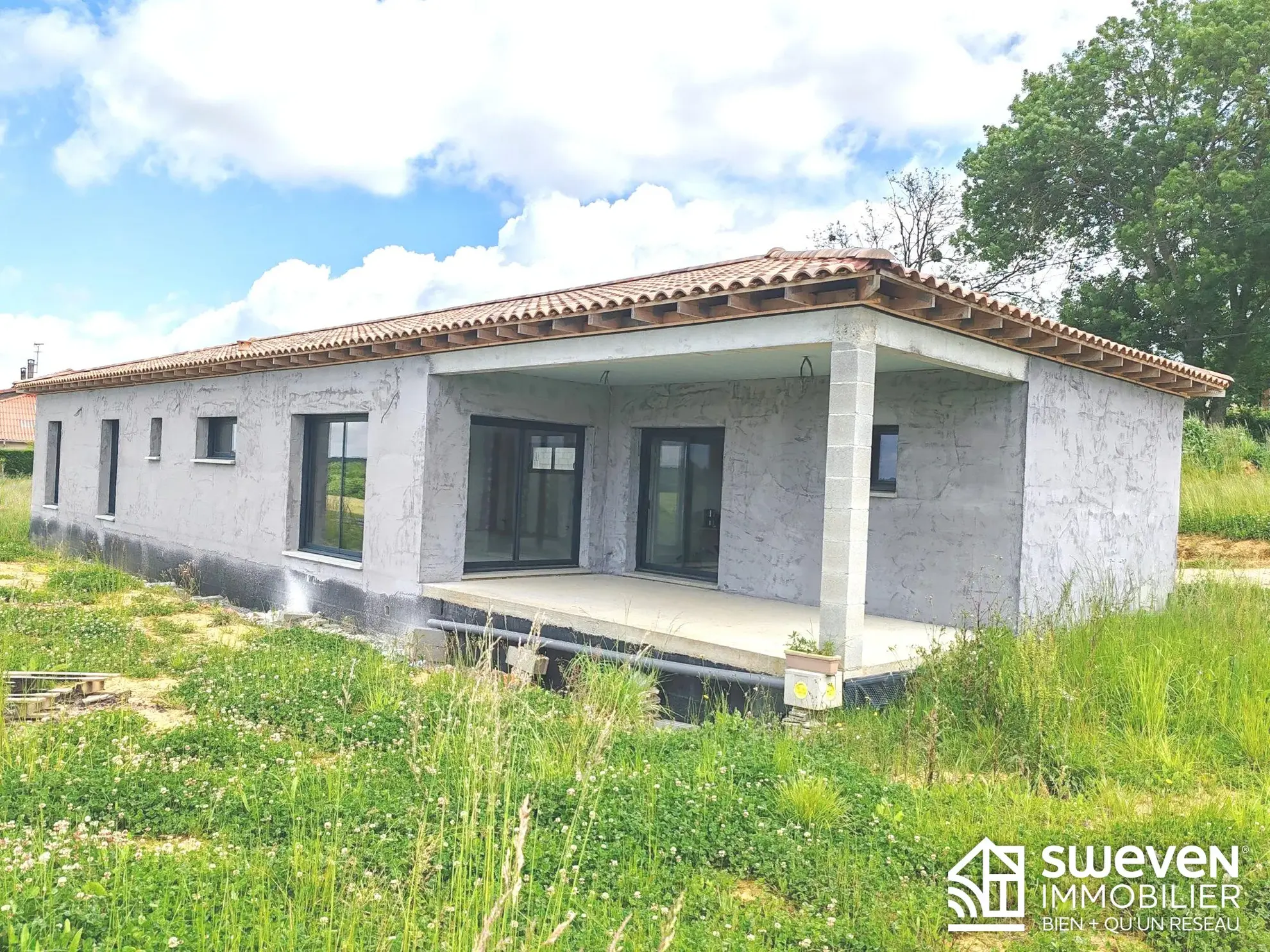 Maison neuve 6 pièces avec grand terrain à Lilhac, environnement privilégié