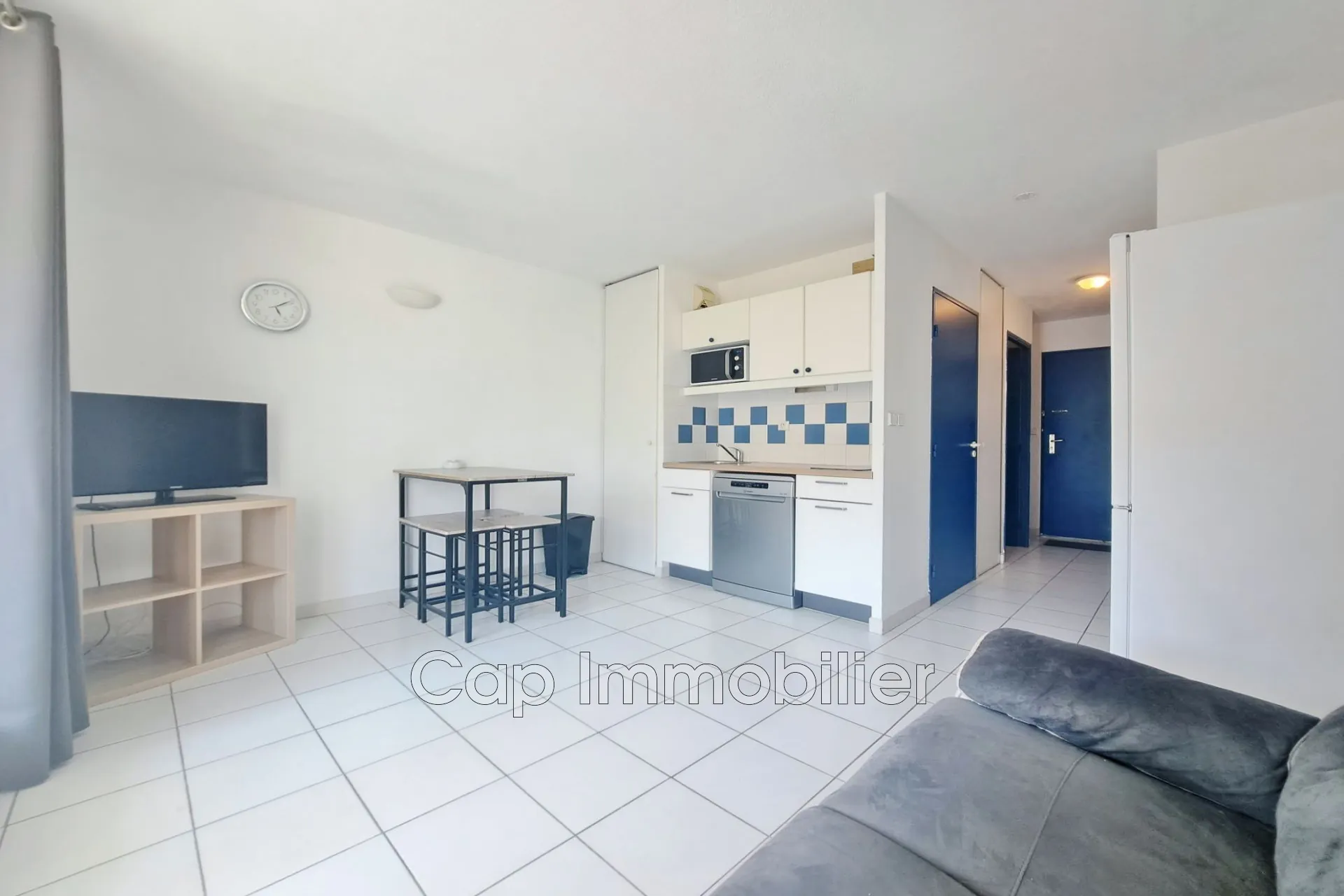 Appartement 2 pièces avec cabine à Cap d'Agde près de la plage et des commerces