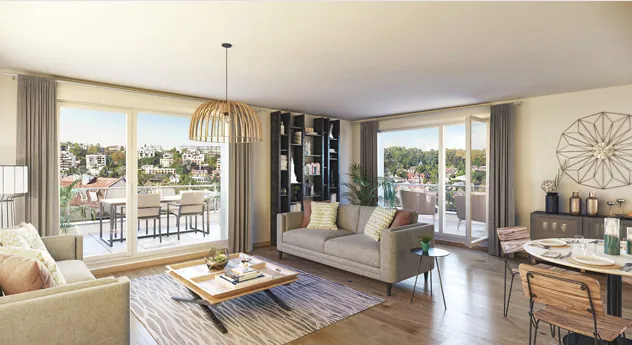 Appartement T3 neuf à Le Blanc-Mesnil avec TVA réduite, livraison en 2028