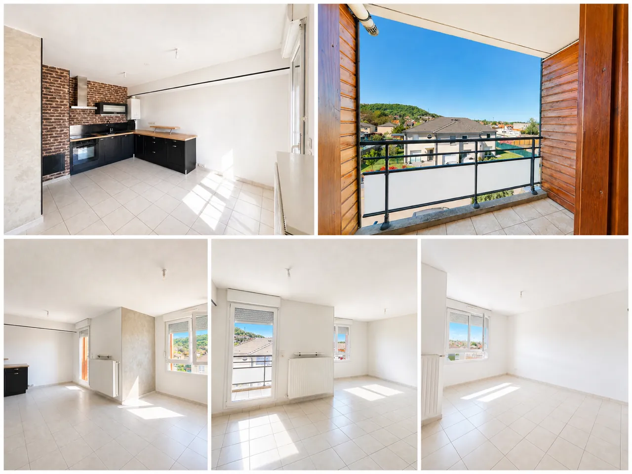 Charmant appartement F2 avec balcon et garage à Fameck - 50 m²