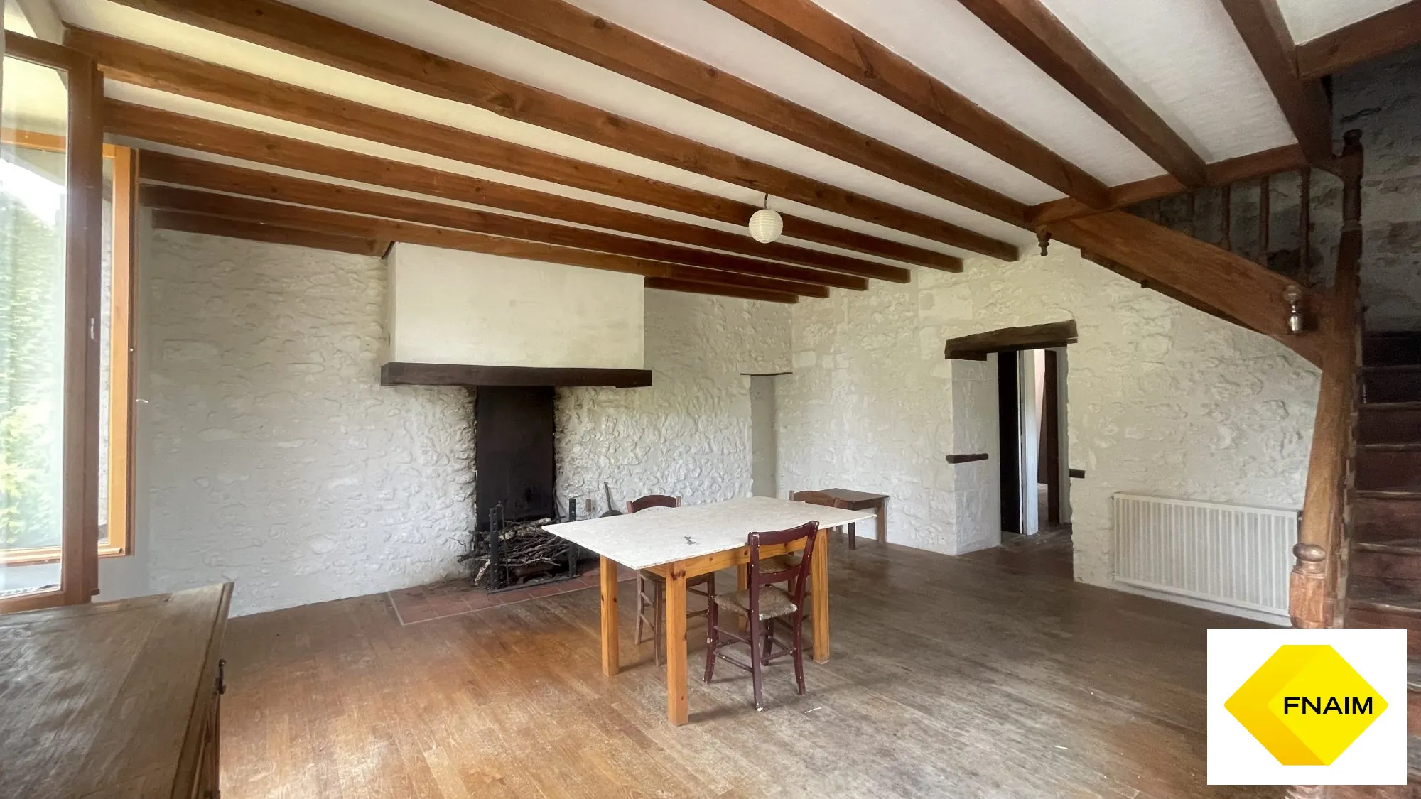 Maison en pierre de 113m² à La Croix-Blanche proche d'Agen