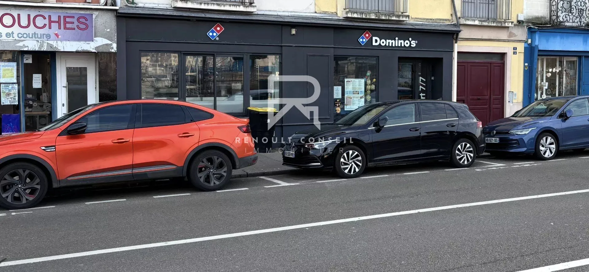 Murs commerciaux à vendre à Dieppe sur le port avec extraction