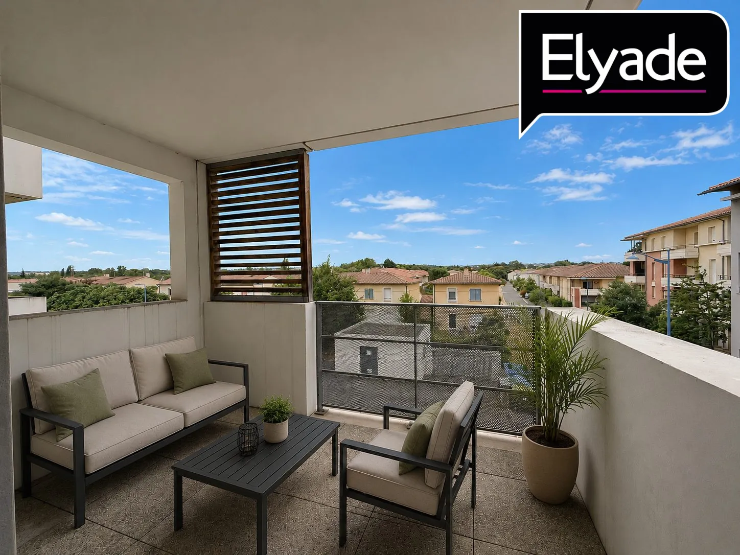 Appartement T2 à vendre à Launaguet avec balcon et parking - Investissement rentable