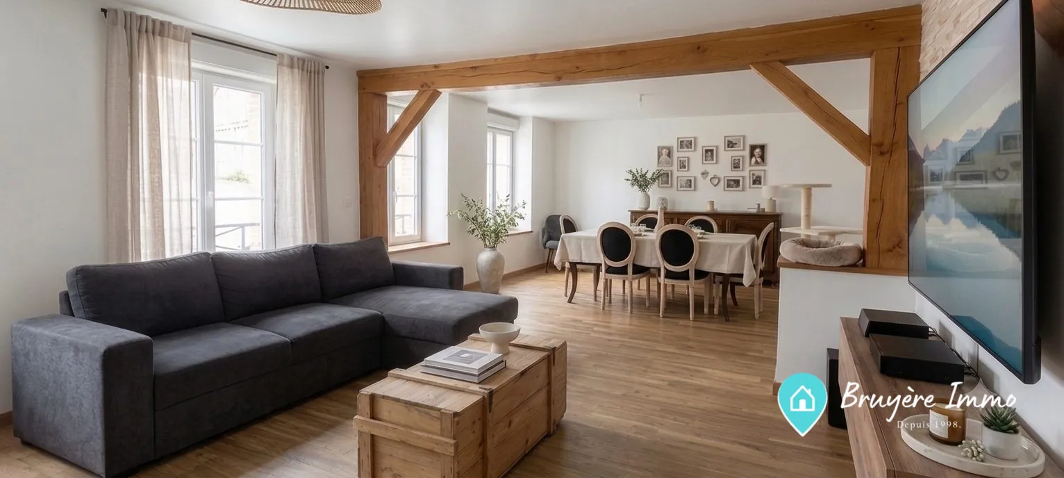 Maison à vendre à Brunehamel avec grand espace et dépendances