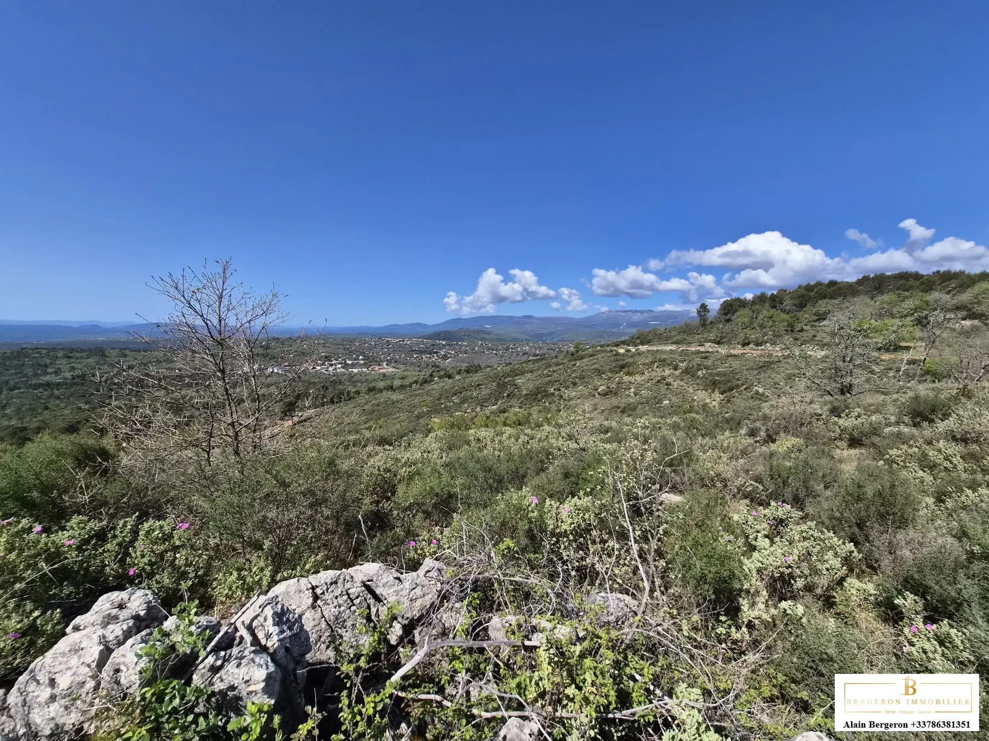 Terrain agricole à vendre à Saint-Cézaire-sur-Siagne de 30ha pour pâturage
