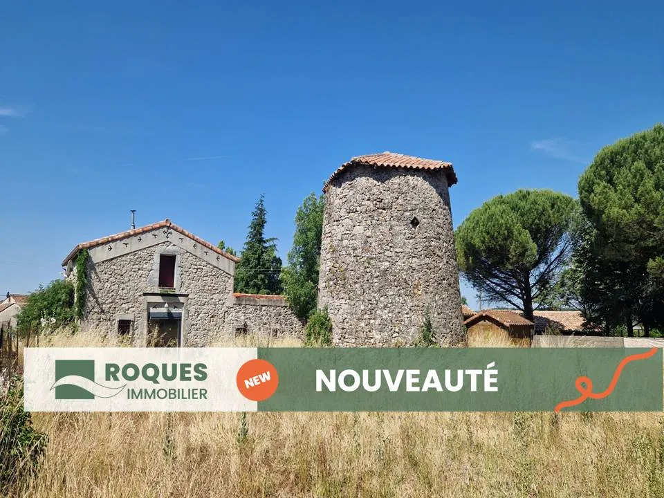 Maison en pierre à vendre à Le Caylar – 5 pièces, 146 m², terrain 1303 m²