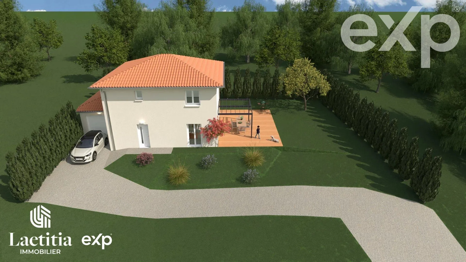 Terrain constructible de 526 m² avec vue sur le château à Oytier-Saint-Oblas