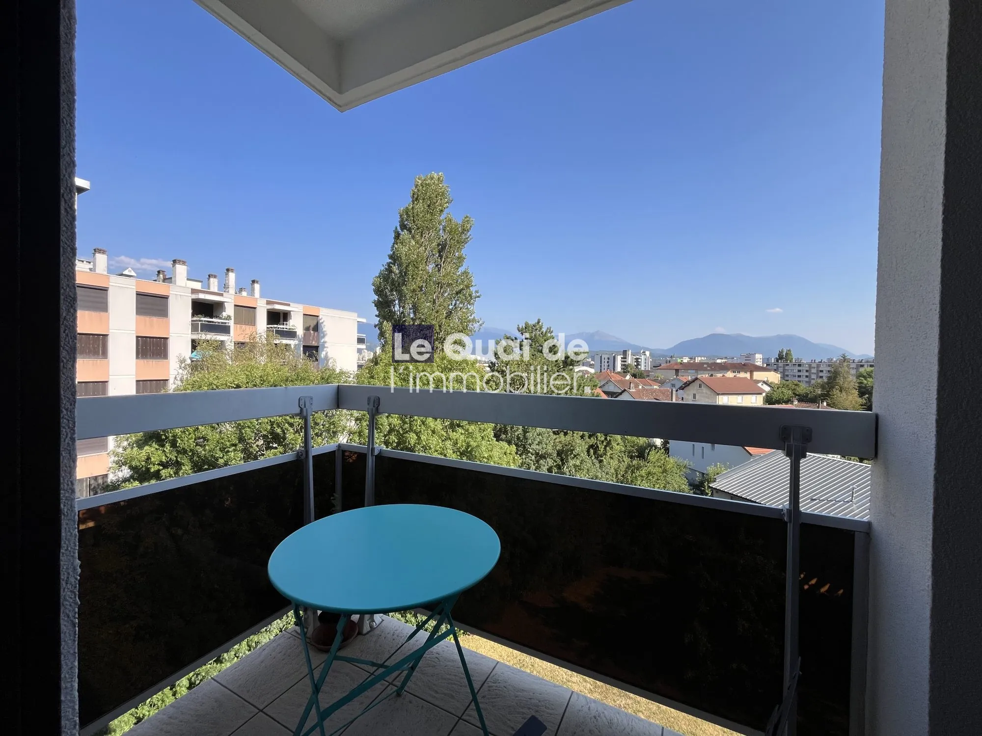Appartement 2 pièces à Seyssinet-Pariset avec balcon, dernier étage, 41 m²