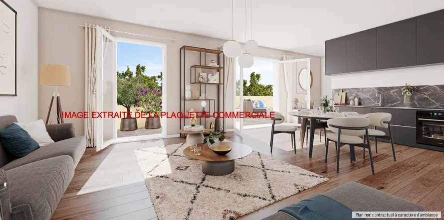 Appartement 2 pièces neuf à Ormoy - Livraison 2028, 38,76 m²