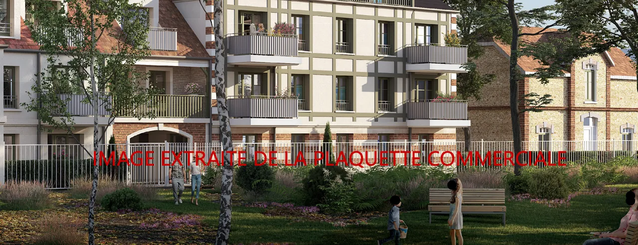 Appartement T2 au rez-de-jardin à Rosny-sur-Seine - Livraison 2027