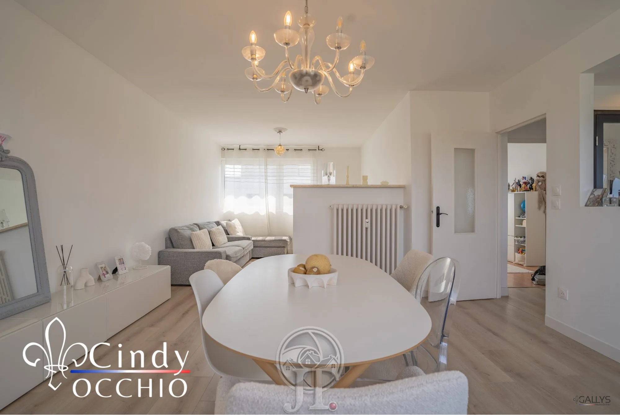 Appartement T4 rénové à Longeville-lès-Metz avec vue sur le Mont Saint-Quentin