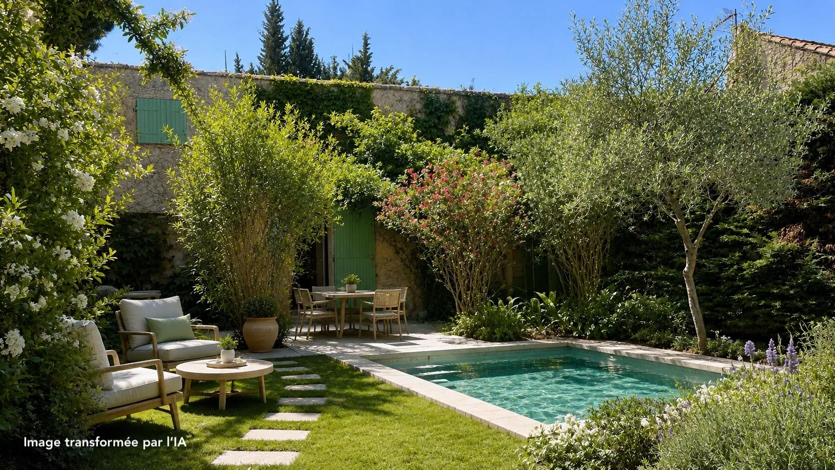 Appartement atypique avec jardin proche Aix-en-Provence - Havre de paix