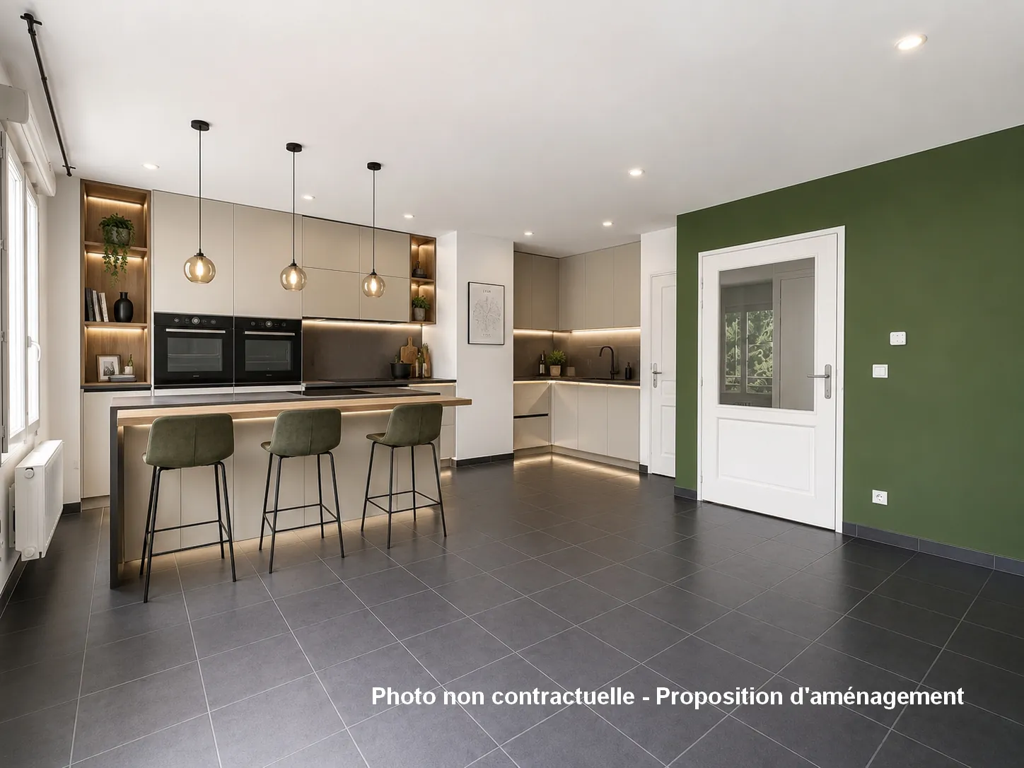 Appartement de 63m² avec terrasse et parking à Sainte-Foy-lès-Lyon