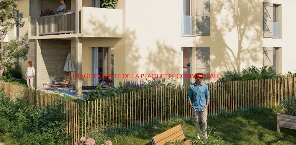 Appartement neuf T4 avec terrasse à Dax, livraison 2027, parking inclus
