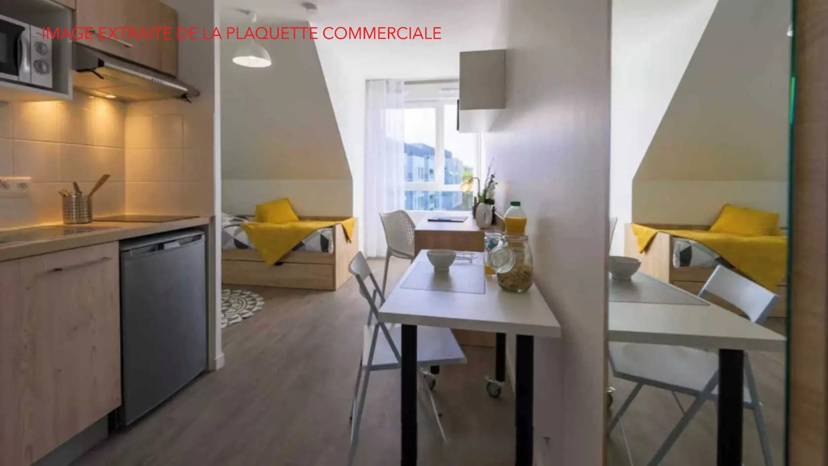 Studio neuf à Orléans – Dernier étage, livraison 2028, 20,09 m²