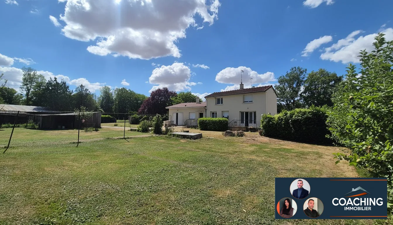 Maison rénovée avec jardin et garage à Vitry-le-François